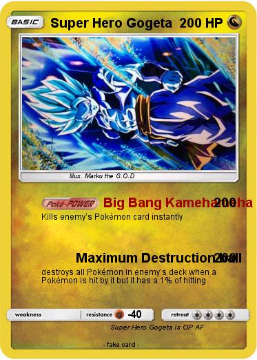 Pokemon Super Hero Gogeta