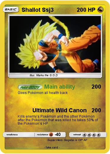 Pokemon Shallot Ssj3