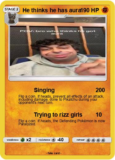 Pokemon He thinks he has aura