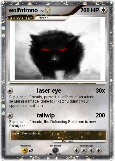 Pokemon wolfotrono