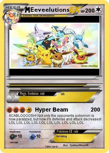 Pokemon Eeveelutions