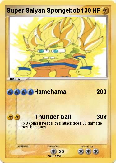 Pokemon Super Saiyan Spongebob