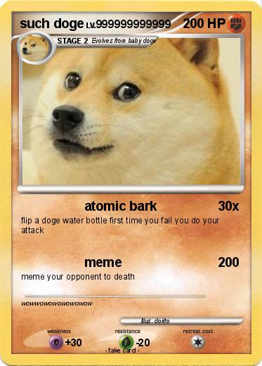 Pokemon such doge