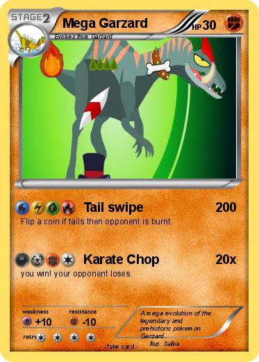 Pokemon Mega Garzard
