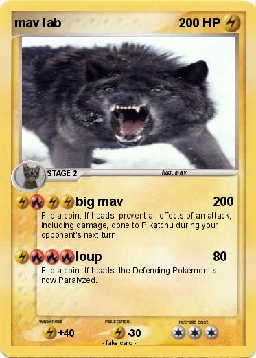 Pokemon mav lab