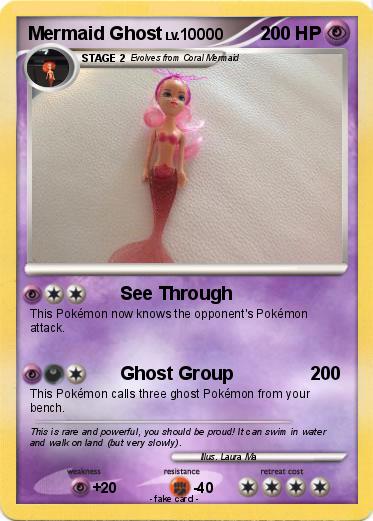 Pokemon Mermaid Ghost