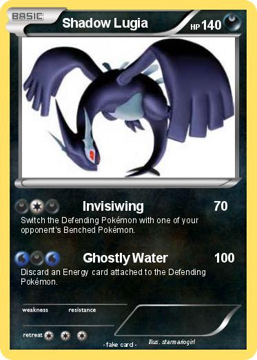 Pokemon Shadow Lugia