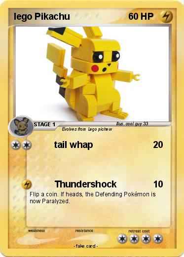 Pokemon lego Pikachu