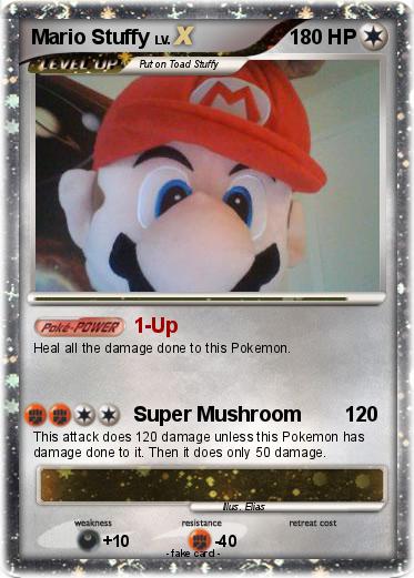 Pokemon Mario Stuffy