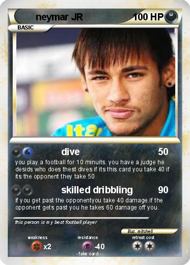 Pokemon neymar JR
