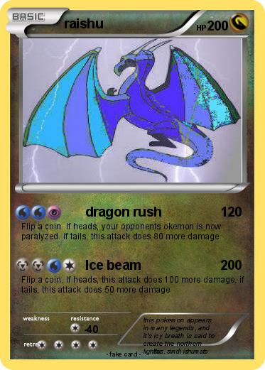Pokemon raishu