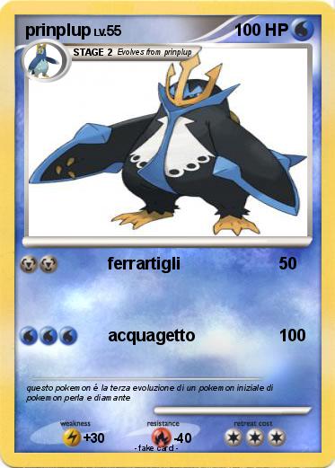 Pokemon prinplup