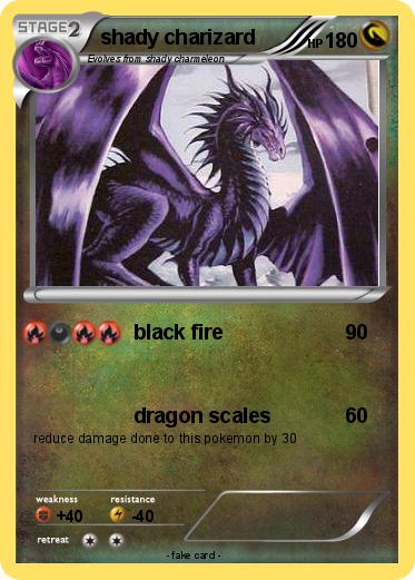 Pokemon shady charizard