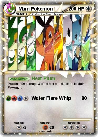 Pokemon Main Pokemon