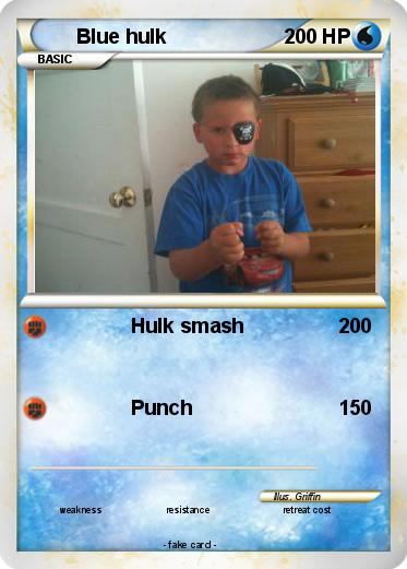 Pokemon Blue hulk
