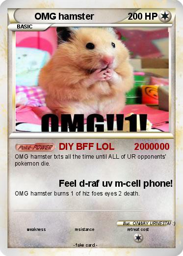 Pokemon OMG hamster
