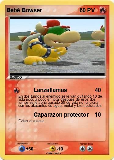 Pokemon Bebé Bowser