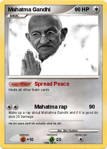 Pokemon Mahatma Gandhi