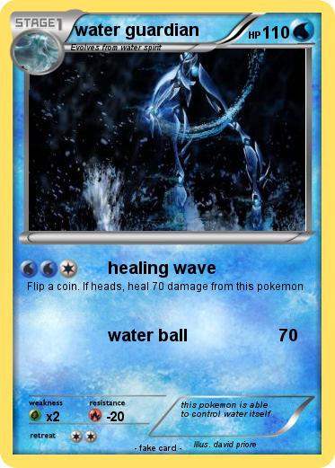 Pokemon water guardian