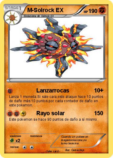 Pokemon M-Solrock EX