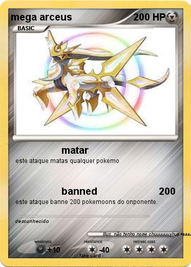 Pokemon mega arceus