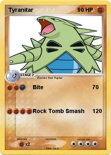 Pokemon Tyranitar