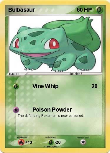 Pokemon Bulbasaur