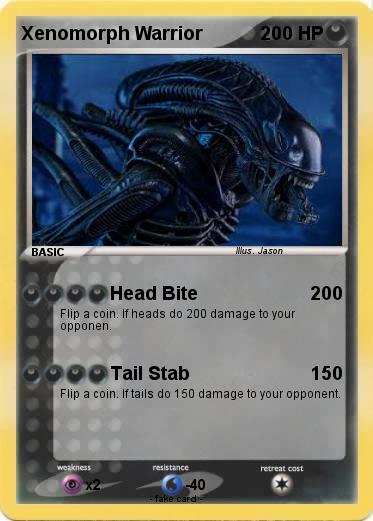 Pokemon Xenomorph Warrior