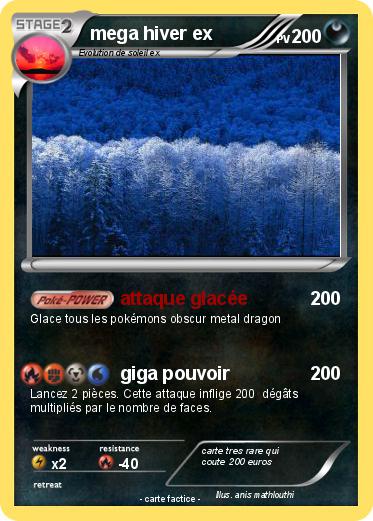 Pokemon mega hiver ex