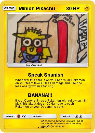 Pokemon Minion Pikachu