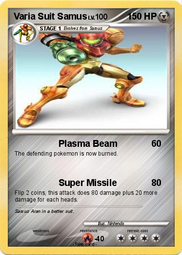 Pokemon Varia Suit Samus
