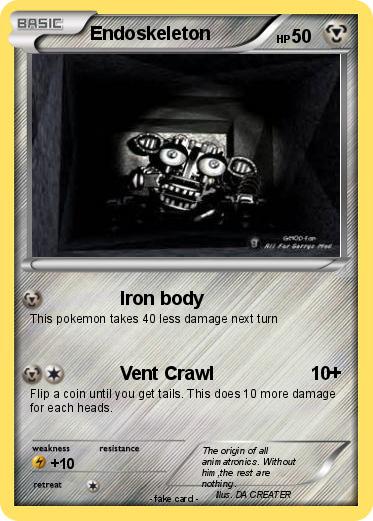 Pokemon Endoskeleton