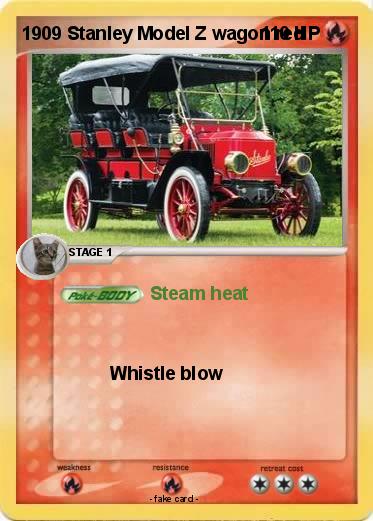 Pokemon 1909 Stanley Model Z wagon red