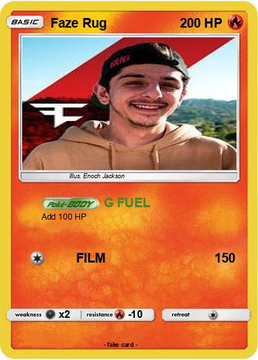 Pokemon Faze Rug