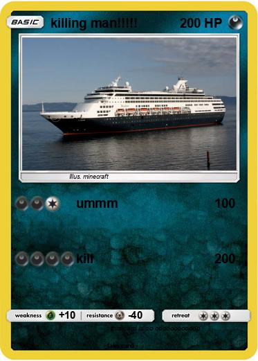 Pokemon killing man!!!!!