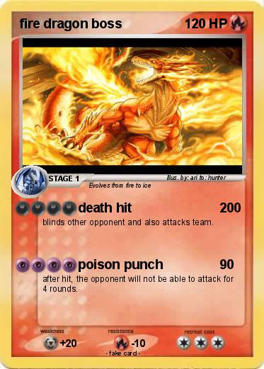 Pokemon fire dragon boss