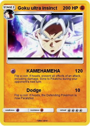 Pokemon Goku ultra insinct