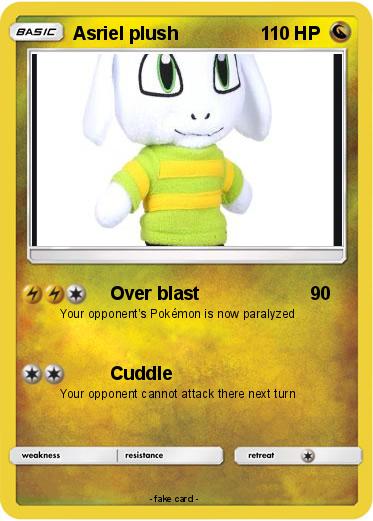 Pokemon Asriel plush