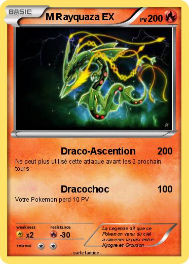 Pokemon M Rayquaza EX