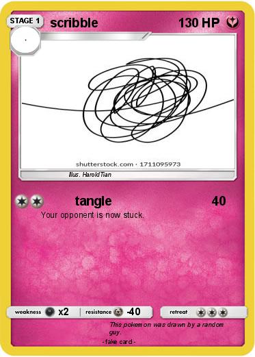 Pokemon scribble
