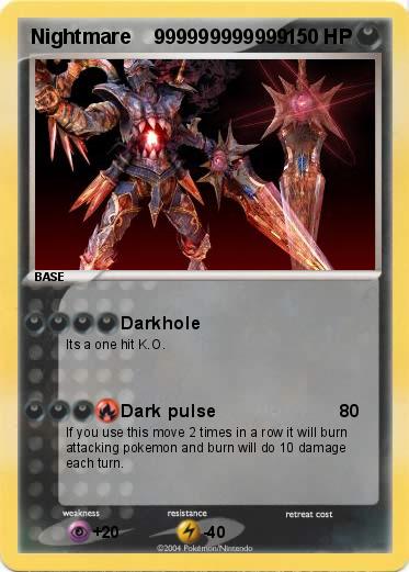 Pokemon Nightmare    999999999999