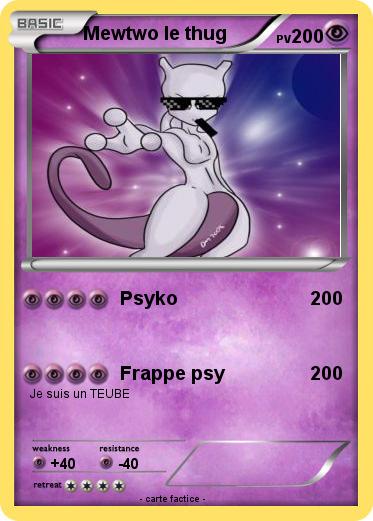 Pokemon Mewtwo le thug