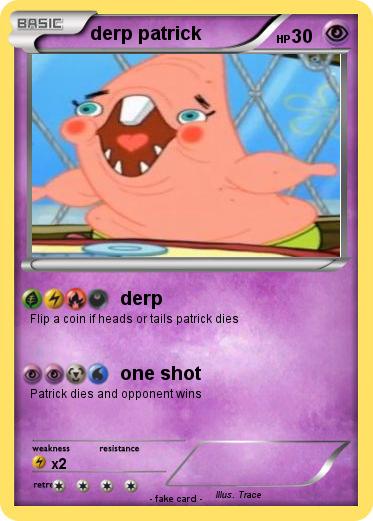 Pokemon derp patrick