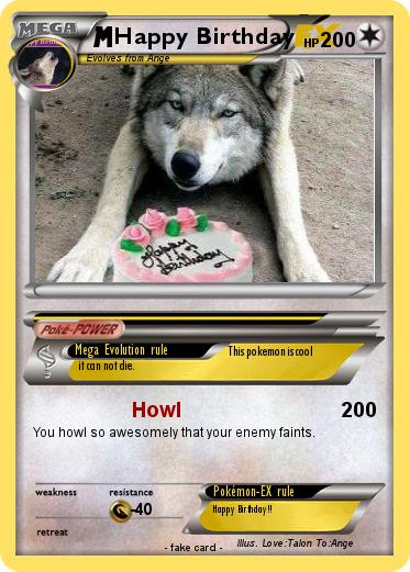 Pokemon Happy Birthday