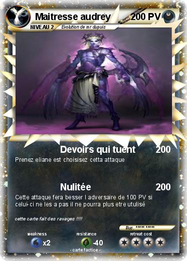 Pokemon Maitresse audrey