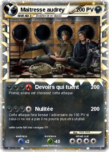 Pokemon Maitresse audrey