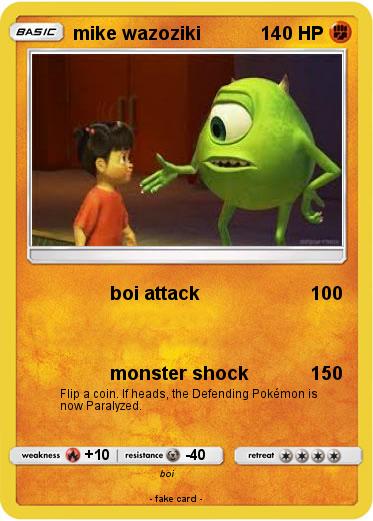 Pokemon mike wazoziki