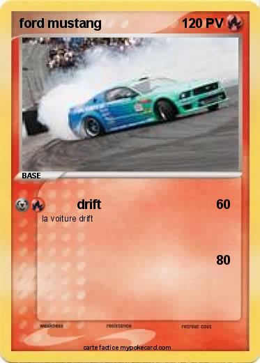 Pokemon ford mustang