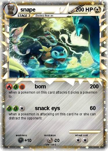 Pokemon snape