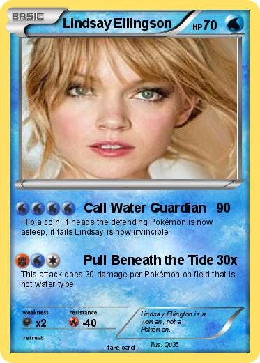 Pokemon Lindsay Ellingson